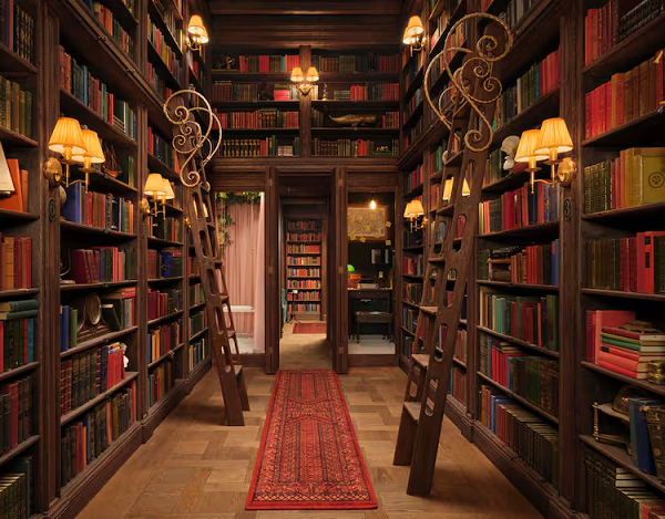 Una biblioteca secreta en Londres permite pasar una noche entre libros: allí se filmaron Harry Potter y Sherlock Holmes #